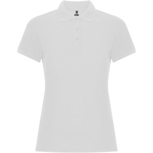 Pegaso Premium short sleeve women's polo, White (Polo shirt, 90-100% cotton)