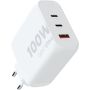 Xtorm XEC100 GaN2 Ultra 100W wall charger, White