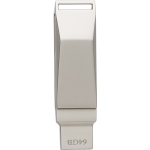 Zinc alloy USB stick Dorian, silver (Pendrives)