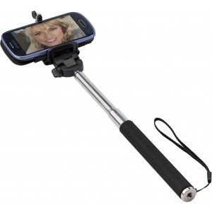 ABS telescopic selfie stick, black (Photo accessories)