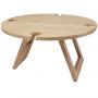 Soll foldable picnic table, Natural