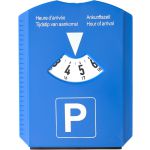 Plastic 2-in-1 parking disc Teddie, cobalt blue (6621-23)
