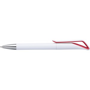 ABS ballpen Tamir, red (Plastic pen)