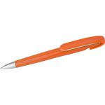 Plastic ballpoint pen, orange (7971-07)