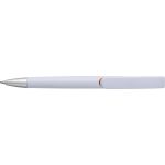 Plastic ballpoint pen, orange (7972-07)