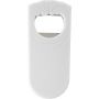 Plastic bottle opener Tay, white