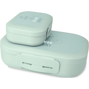 Amuse Plus(r) bio clip snack box, Sage (Plastic kitchen equipments)