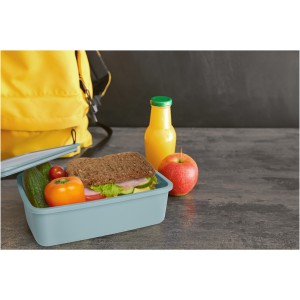 Dovi recycled plastic lunch box, Mint (Plastic kitchen equipments)