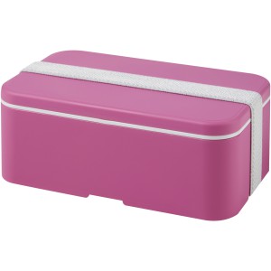 MIYO single layer lunch box, Magenta, White (Plastic kitchen equipments)