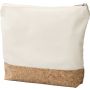 Cotton (220 gr/m2) cosmetic bag Teagan, khaki