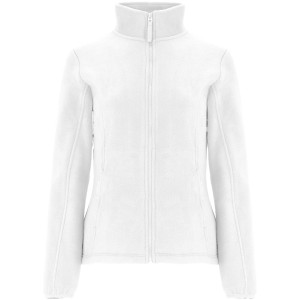 Artic women's full zip fleece jacket, White (Polar pullovers)