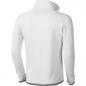 Brossard micro fleece full zip jacket, White (Polar pullovers)
