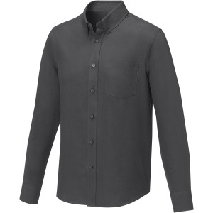 Pollux long sleeve men?s shirt, Storm grey (shirt)