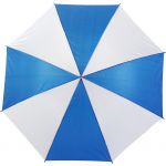 Polyester (190T) umbrella Russell, blue/white (4141-45)