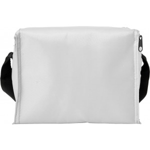 Polyester (210D) cooler bag Roland, white (Cooler bags)