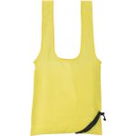 Polyester (210D) shopping bag Elizabeth, yellow (7938-06)