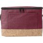 Polyester (600D) cooler bag Dieter, red