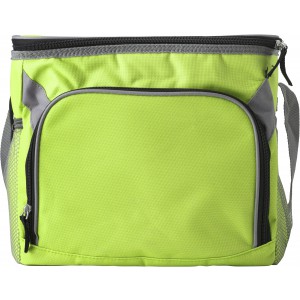 Polyester (600D) cooler bag Lance, lime (Cooler bags)