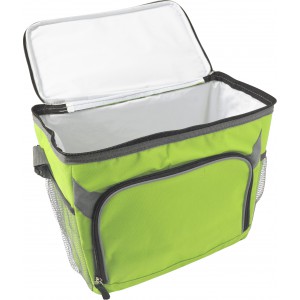 Polyester (600D) cooler bag Lance, lime (Cooler bags)