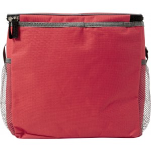 Polyester (600D) cooler bag Lance, red (Cooler bags)
