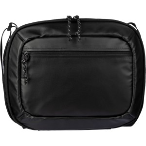 Polyester (600D) cooler waist bag Johannes, black (Cooler bags)