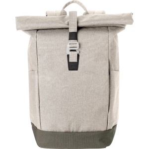 Polyester (600D) roll-top backpack Oberon