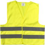 Polyester (75D) safety jacket, Yellow (6542-06XS)