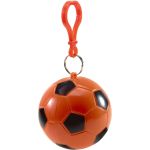 Poncho in plastic football, orange (9139-07)