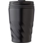 PP and stainless steel mug, Black (8435-01)