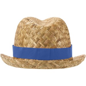 Pricus straw hat, Royal blue, Natural (Hats)