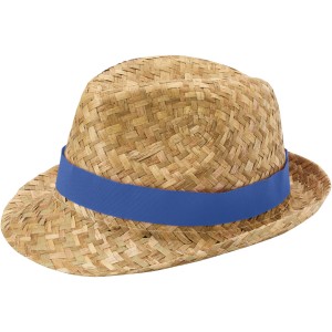 Pricus straw hat, Royal blue, Natural (Hats)