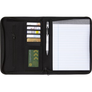 PU document folder Therese, black (Folders)