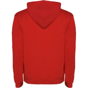Urban kids hoodie, Red, Solid black (Pullovers)