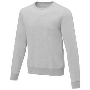 Zenon men?s crewneck sweater, Heather grey (Pullovers)