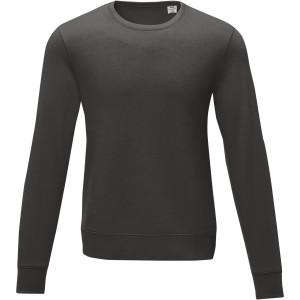 Zenon men's crewneck sweater, Storm grey (Pullovers)