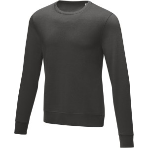Zenon men's crewneck sweater, Storm grey (Pullovers)