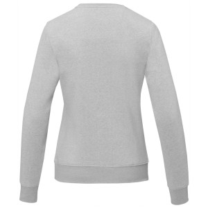Zenon women?s crewneck sweater, Heather grey (Pullovers)