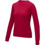 Zenon women's crewneck sweater, Red