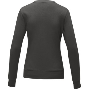 Zenon women's crewneck sweater, Storm grey (Pullovers)