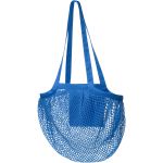 Pune 100 g/m2 GOTS organic mesh cotton tote bag, Process blu (12051952)