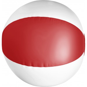 PVC beach ball Lola, red (Beach equipment)