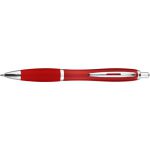 Recycled ABS ballpen Hamza, red (915928-08)