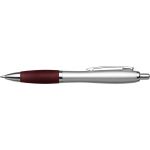 Recycled ABS ballpen Mariam, burgundy (916045-10)