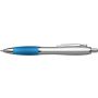 Recycled ABS ballpen Mariam, light blue