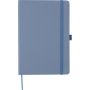 Recycled biowaste and carton notebook A5 Gertrud, blue