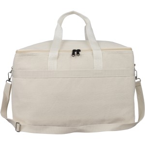 Recycled polycotton (330 gsm) cooler bag Luz, beige