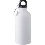 Recycled stainless steel single walled bottle (400 ml) Sable