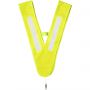 Nikolai v-shaped safety vest for kids, Neon Yellow