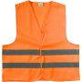 Polyester (150D) safety jacket Arturo, orange, M