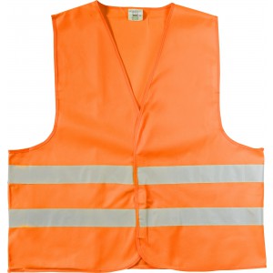 Polyester (150D) safety jacket Arturo, orange, XL (Reflective items)